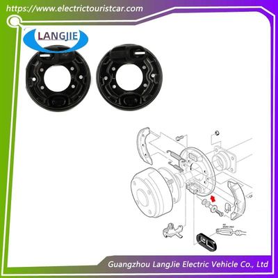 2 pièces de roue de roue de voiture de balle de frein de tambour de montage kit de club de golf voiture