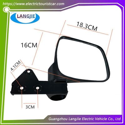 LVTONG Véhicule de patrouille électrique à quatre roues Véhicule de tournée de zone pittoresque Véhicule miroir latéral