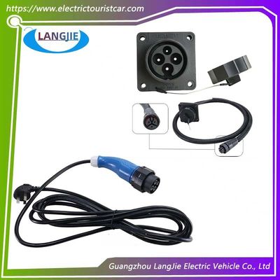 Accessoires électriques pour chariot de golf EXCAR Cable de charge et prise de charge