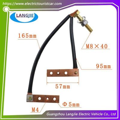 Cable de cuivre pour le moteur électrique de la brosse au carbone pour le chariot de golf EZGO et les composants du chariot touristique