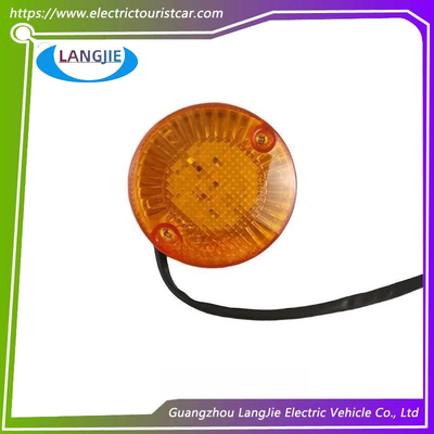 Lumière ronde 8cm LED 12V Lumière de freinage Marshell électrique Parties de voitures de tourisme et de patrouille