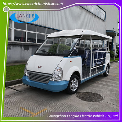 11 personnes Cabine passagers Gaz Buggy touristique Couleur blanche Pour voiture de villégiature