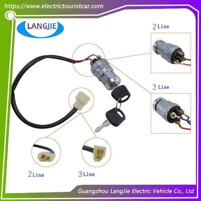 Un bon prix. Voiture de tourisme électrique 2 fils de commutateur d'allumage signal LVTONG Golf Cart 3 fils d'accessoires en ligne