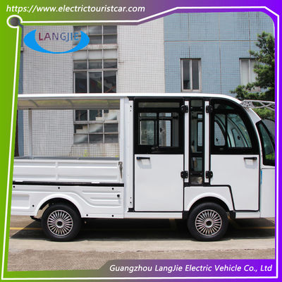 Un bon prix. Chariot électrique d'hôpital blanc, capacité de montée de 20 %, vitesse maximale de 30 km/h pour le parc en ligne