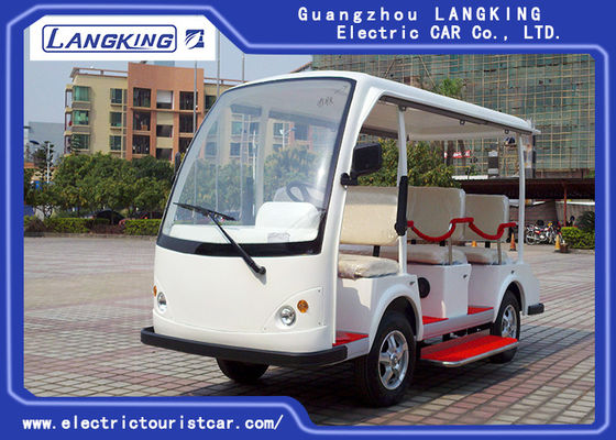 Transport électrique à piles guidé de voiture de navette Bus8 Seaters pour le touriste