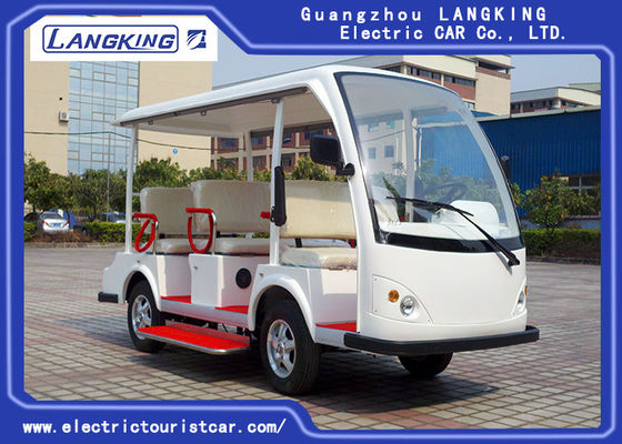 Transport électrique à piles guidé de voiture de navette Bus8 Seaters pour le touriste
