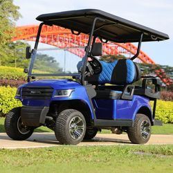 Un bon prix. 48V Battery Operated Luxury 4 Seaters Electric Golf Cart with 80-100km Range en ligne