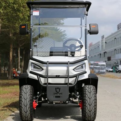4 Seats Electric Golf Cart With Cargo Box 48V Maintenance-Free Battery And High-Strength Chassis
