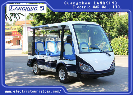 8 voitures électriques de Seater, bus touristique Y083A de pile sèche de 48V 5KW avec la petite case pour l'hôtel