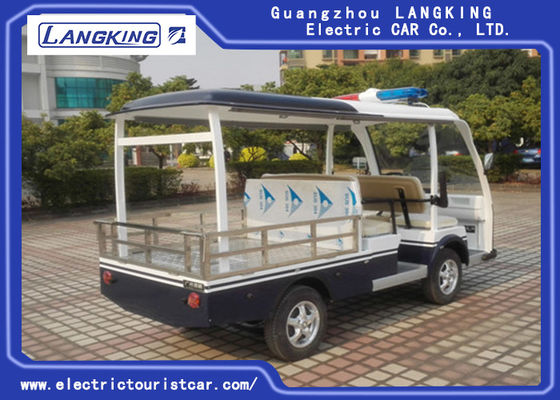 Voiture de patrouille électrique de 4 Seater pour la lumière de voiture de croisière de sécurité avec prudence pour la station de vacances