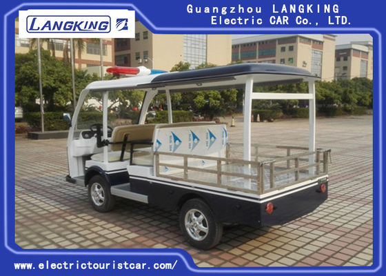 Voiture de patrouille électrique de 4 Seater pour la lumière de voiture de croisière de sécurité avec prudence pour la station de vacances