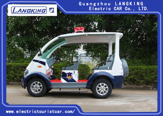 Le chariot de golf électrique de 4 Seater, sécurité électrique transporte en charrette à piles exempt d'entretien