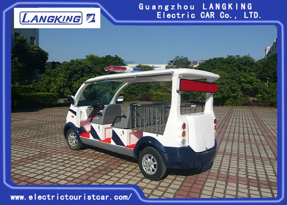 La voiture de patrouille électrique de pare-chocs avant 5 pose 48V/4KW avec le seau/pneu automatique