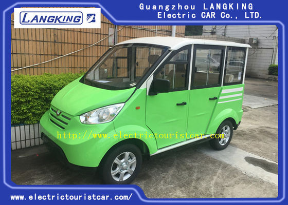 Voiture de golf électrique à 4 roues vert foncé 48 Voltage Voiture de tourisme électrique avec chargeur gratuit