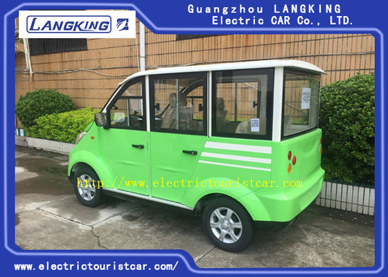 Voiture de golf électrique à 4 roues vert foncé 48 Voltage Voiture de tourisme électrique avec chargeur gratuit