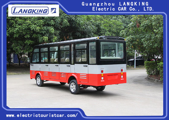Le passager 14 a fermé la voiture guidée électrique de porte avec le moteur à courant alternatif De croisière supérieur de volt 7.5KW de la capacité 72