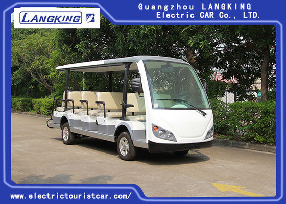 Un bon prix. Petite voiture électrique de navette, autobus guidé électrique Max.Speed de 14 personnes 28 km/h en ligne