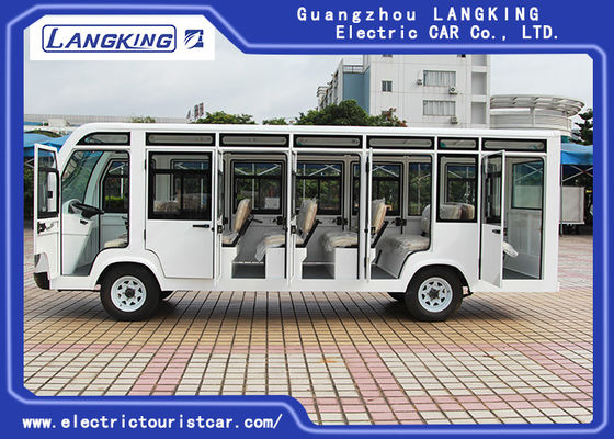 Quatre sièges électriques de la navette 23 de roues avec la porte/mini moteur à courant alternatif Électrique d'autobus