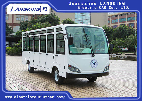 Quatre sièges électriques de la navette 23 de roues avec la porte/mini moteur à courant alternatif Électrique d'autobus