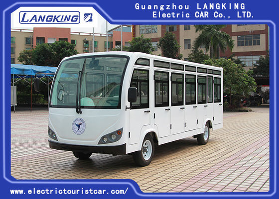 Quatre sièges électriques de la navette 23 de roues avec la porte/mini moteur à courant alternatif Électrique d'autobus