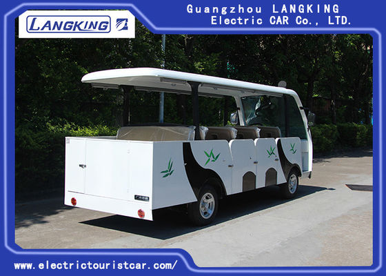 La voiture électrique de navette de 14 Seater équipée du choc efficace absorbent avec la porte