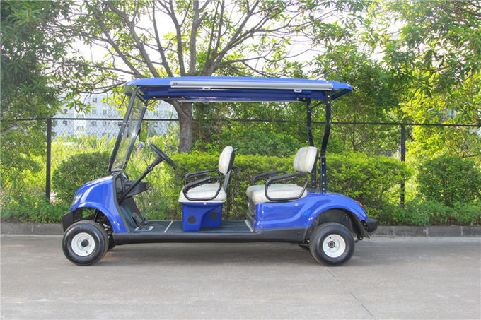 Mini 4 roulent 4 chariots de golf électriques de voiture de club de personne avec 48V à piles 0
