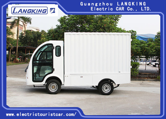 2 Seater Electric Cargo Van For Goods chargeant et déchargeant 900kg/voiture de fret électrique 0