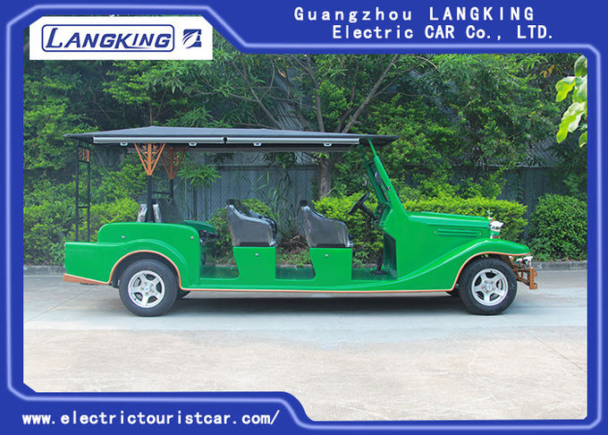 Chariot de golf classique de 8 de Seater 5KW voitures électriques de cru rétro Max. Speed 28km/h 0